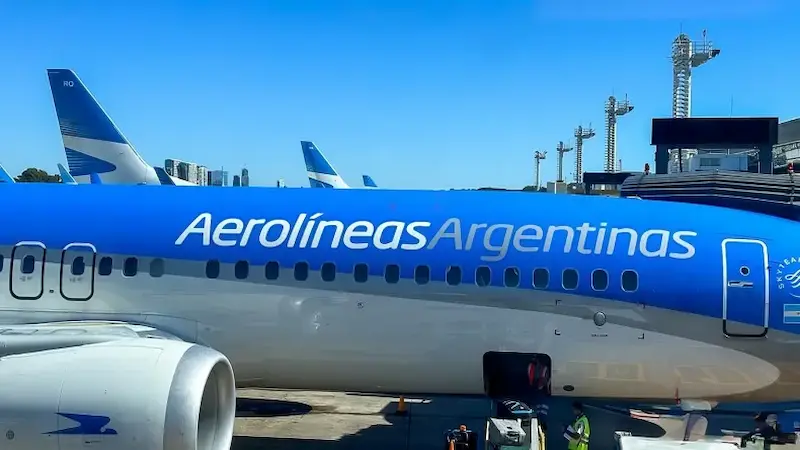 aeronlineas argentina vuelo