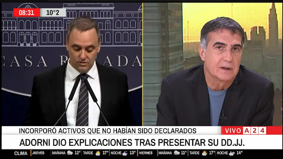 laje sobre adorni tv
