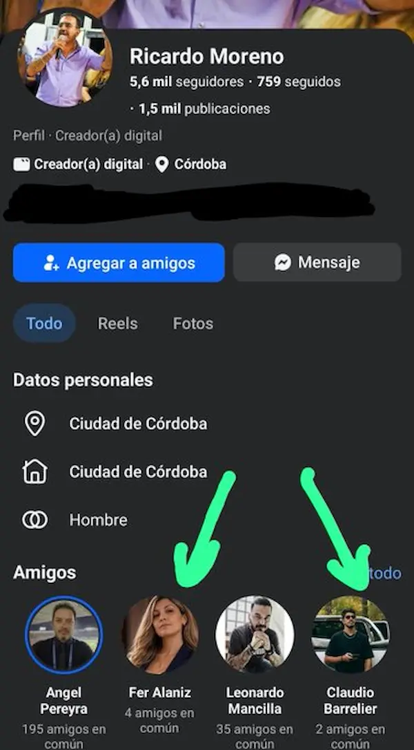 ricardo moreno amigos